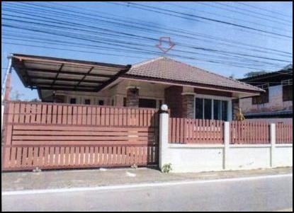 บ้านเดี่ยวหลุดจำนอง ธ.ธนาคารอาคารสงเคราะห์ ลำปาง เมืองลำปาง บ้านเอื้อม