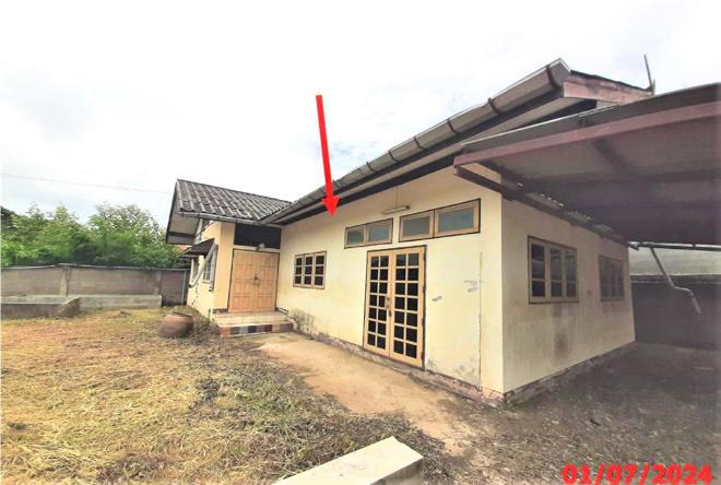 บ้านเดี่ยวหลุดจำนอง ธ.ธนาคารกสิกรไทย ลำปาง เถิน ล้อมแรด